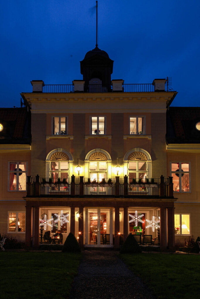 Slottets baksida jul