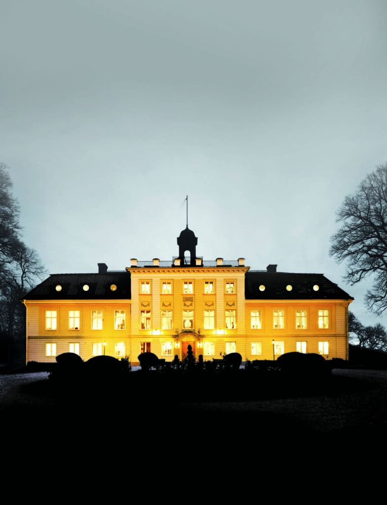 Slottets framsida guld