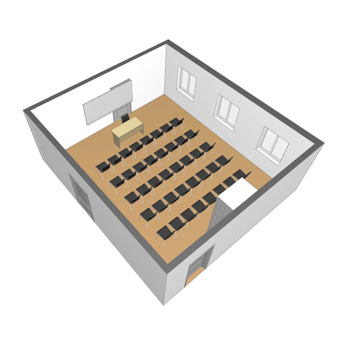 Ehrensvard Parkettsittning 40 pl