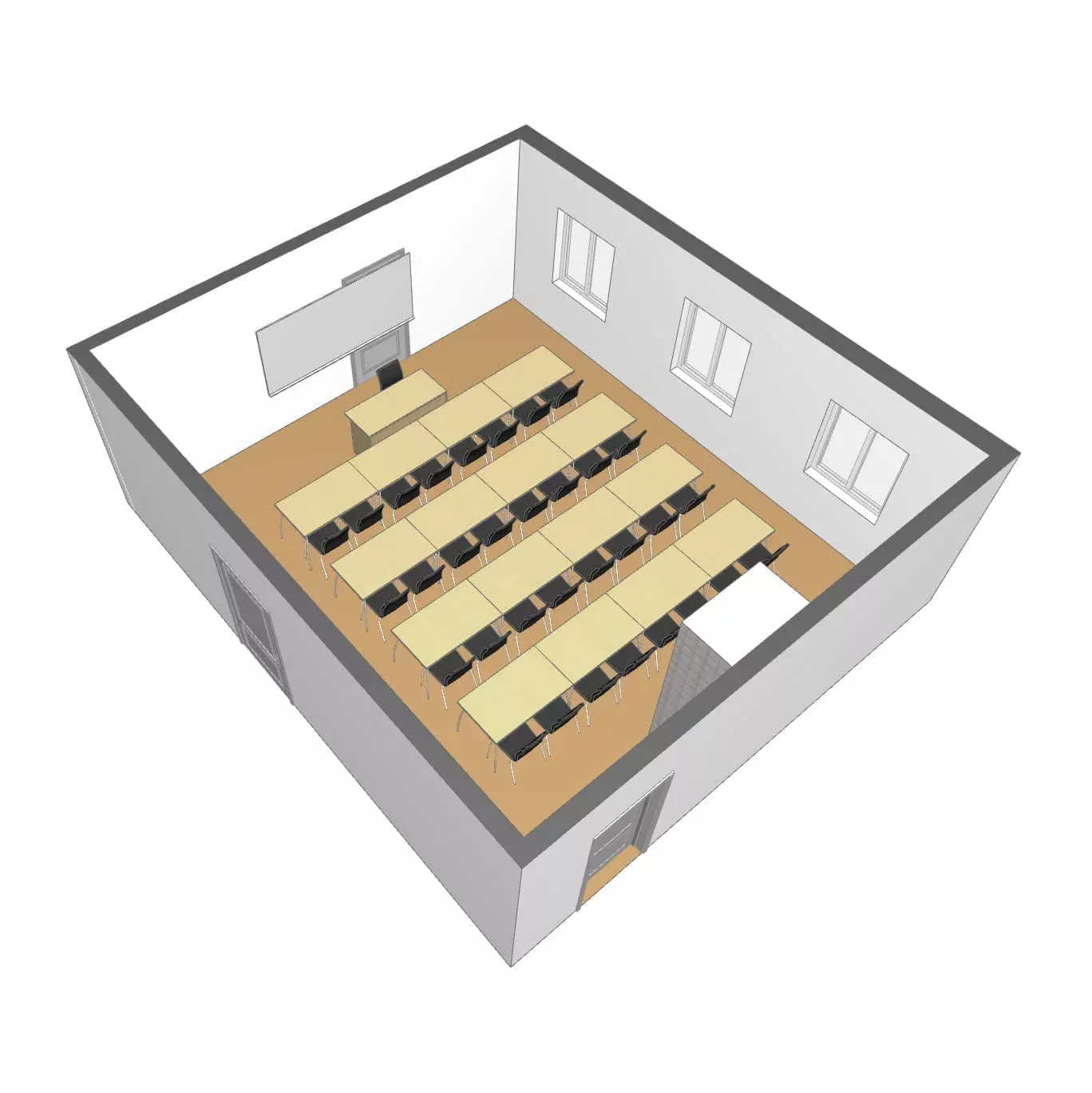 Ehrensvard Skolsittning 32 pl