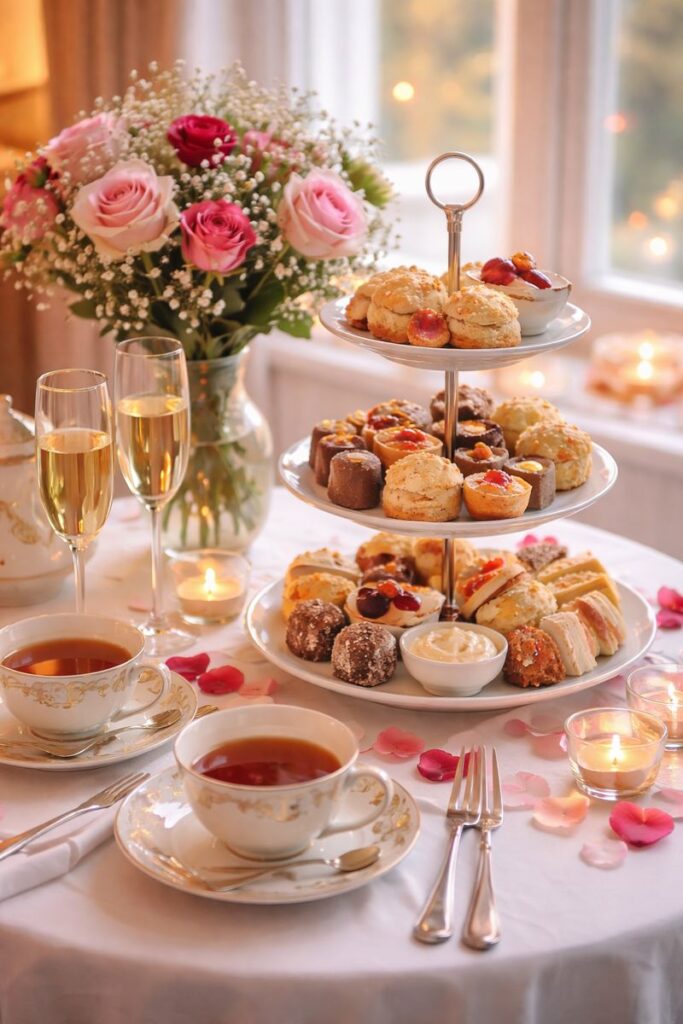 romatiskt afternoon tea